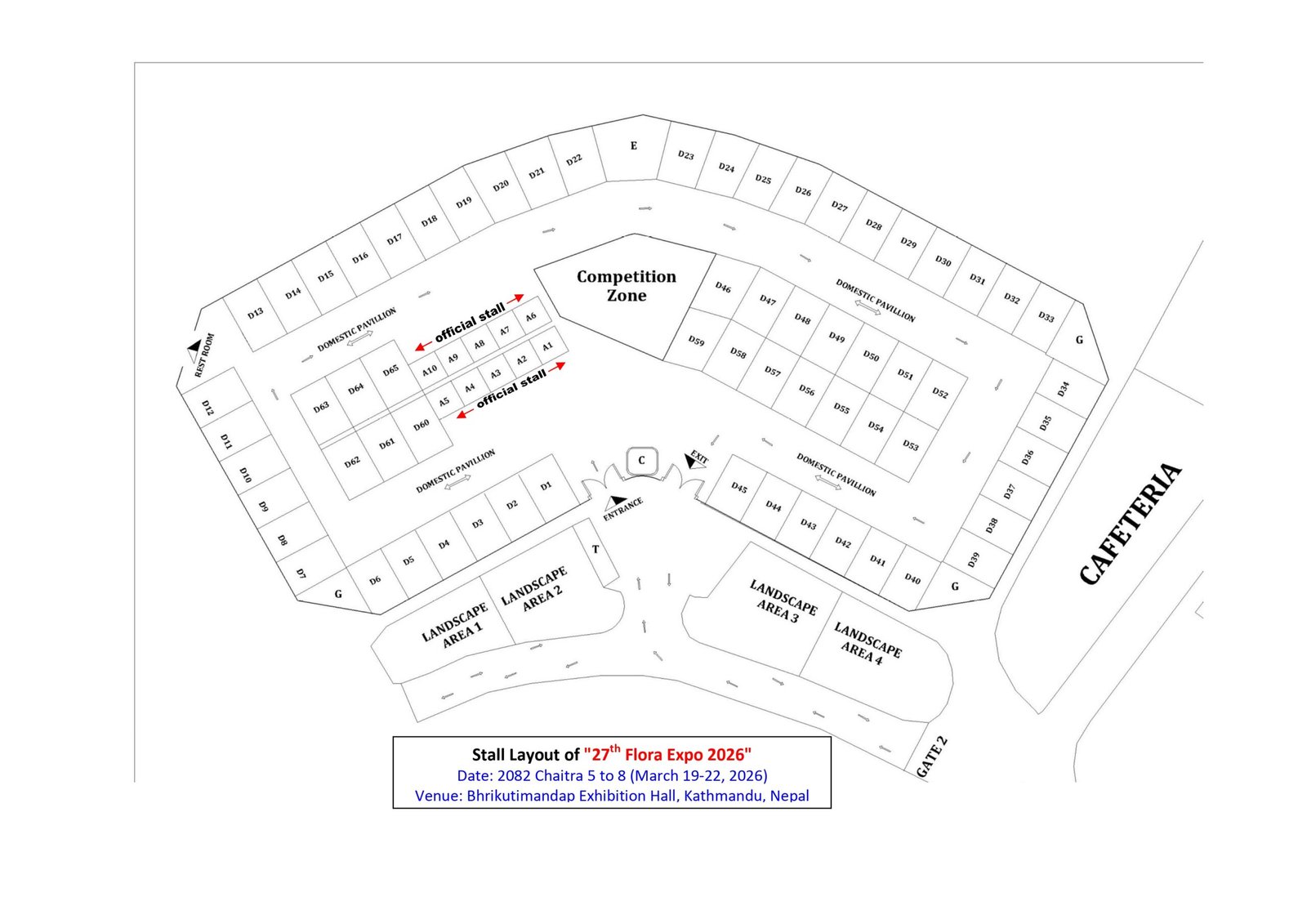 Exhibition Hall Plan